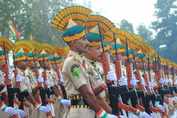 Tripura Police Day Parade 2015 observed: Best Policeman awarded